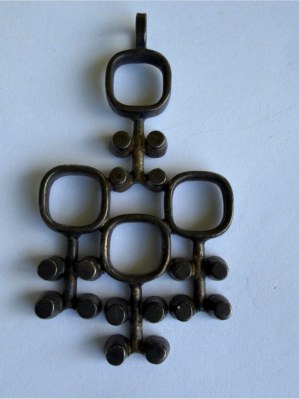Vintage Jorma Laine for Kultateolliduus Ky FINDLAND 830S Pendant “Ruutu” series